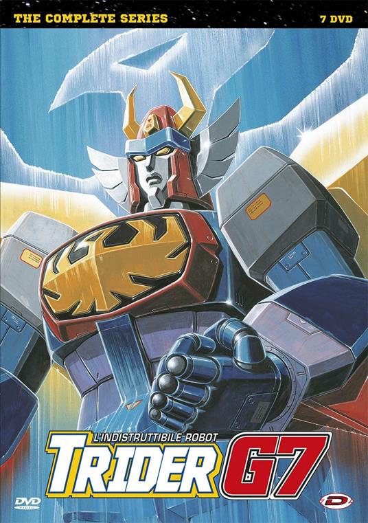 L' Indistruttibile Robot Trider G7. The Complete Series (7 DVD) di Katsutoshi Sasaki - DVD