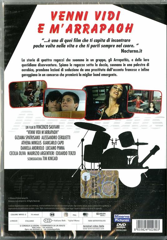 Venni vidi e m'arrapaoh di Vincenzo Salviani - DVD - 2