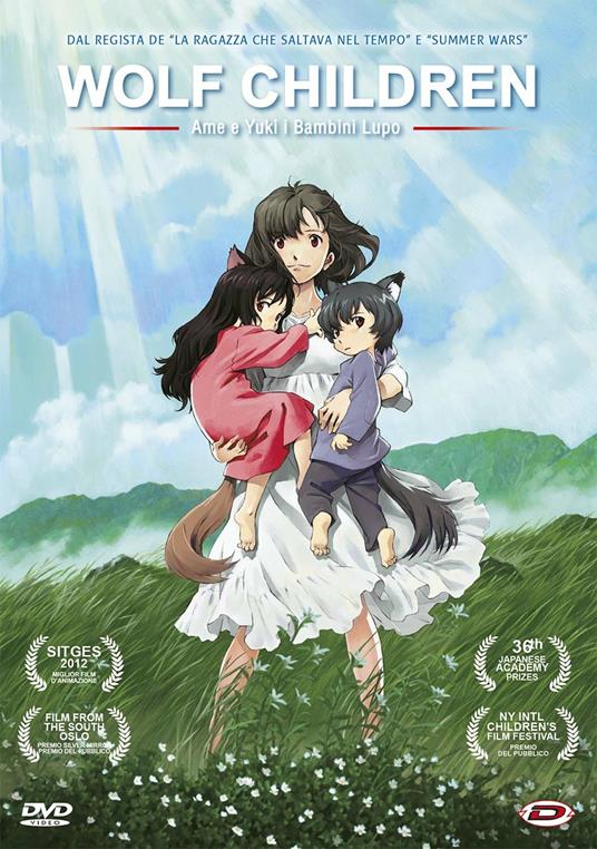 Wolf Children. Ame E Yuki I Bambini Lupo (DVD) di Mamoru Hosoda - DVD