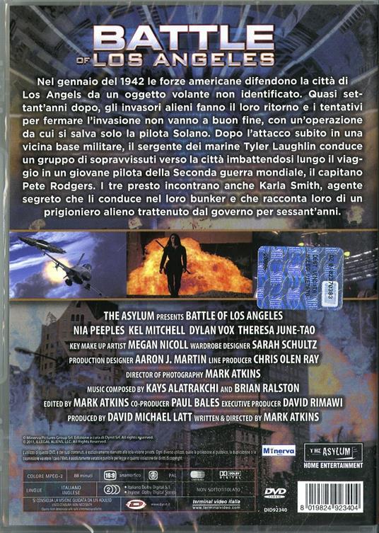 Battle of Los Angeles (DVD) di Mark Atkins - DVD - 2