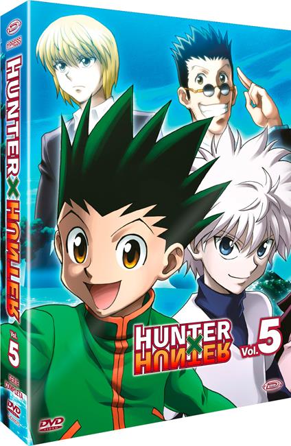 Hunter X Hunter Box 5 - Formichimere (3A Parte) + Elezione (Eps.127-148) (4 Dvd) (First Press) di Kazuhiro Furuhashi - DVD