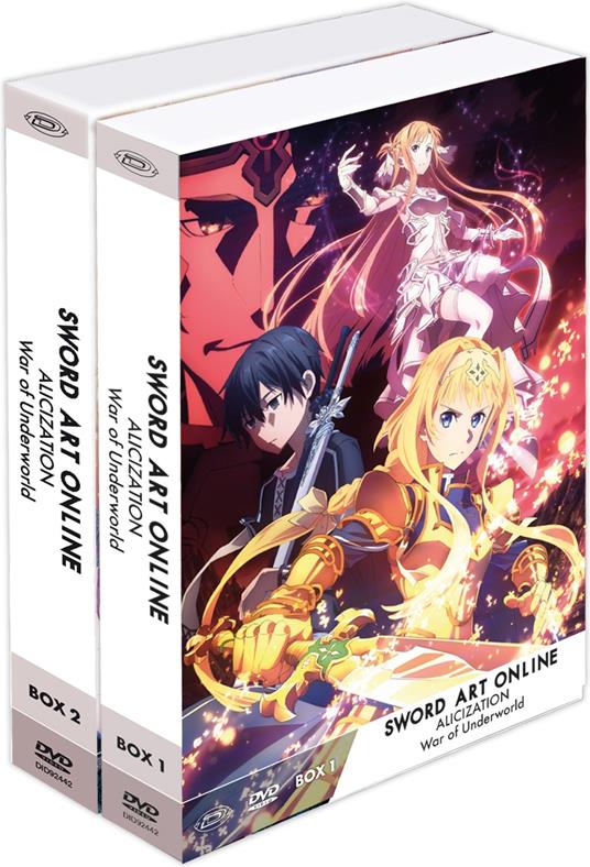 Sword Art Online Alicization War Of Underworld - Bundle Ltd Box #01-02 (Eps 01-23) (6 Dvd) - DVD