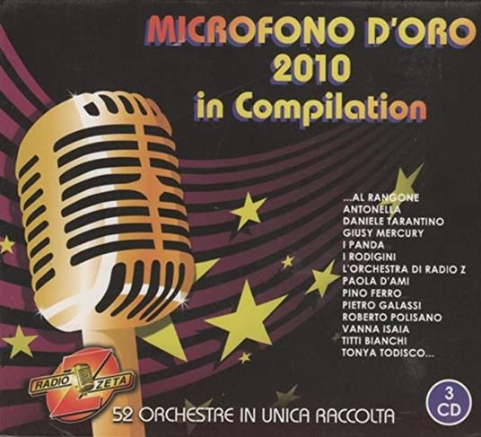 Microfono d'oro 2010 - CD Audio