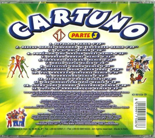 Cartuno Compilation parte 3 - CD Audio - 2