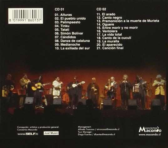 Historicos - CD Audio di Inti-Illimani - 2