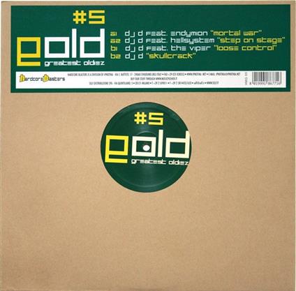 Harcore Blasters. Gold Greatest Oldiez 5 - Vinile LP