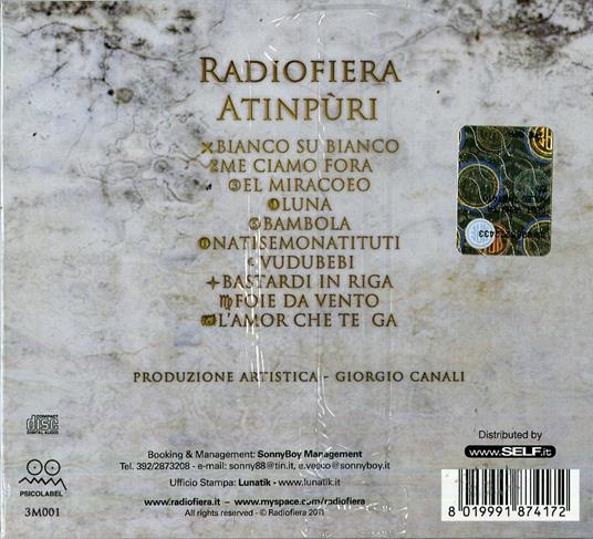 Atinpuri - CD Audio di Radiofiera - 2