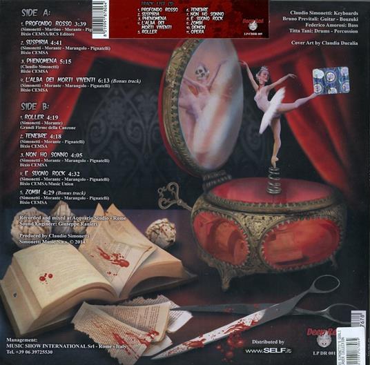 The Murder Collection (Colonna sonora) (feat. Claudio Simonetti) - Vinile LP + CD Audio di Goblin - 2