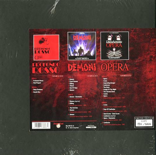Horror Box (Colonna sonora) (Limited Edition) - Vinile LP di Claudio Simonetti - 2
