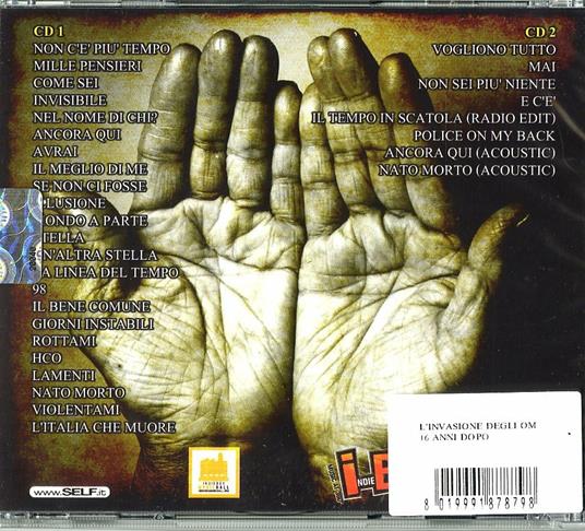 16 anni dopo - CD Audio di L' Invasione degli Omini Verdi - 2