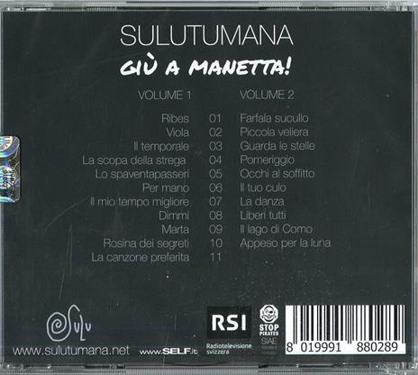 Giù a manetta - CD Audio di Sulutumana - 2