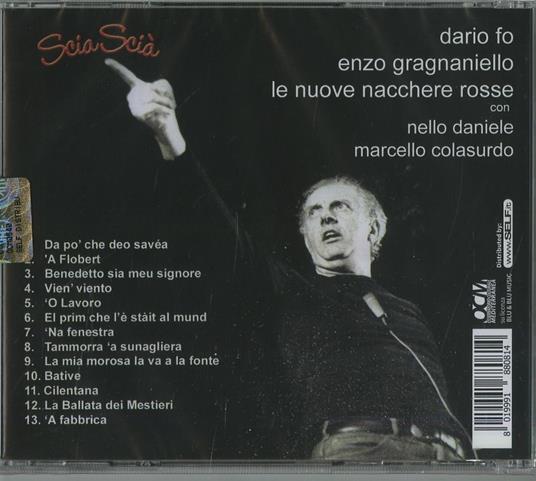 Scia Scià - CD Audio di Enzo Gragnaniello,Dario Fo - 2