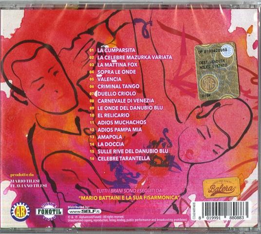 Tanghi, valzer e mazurke vol.1 - CD Audio di Mario Battaini - 2