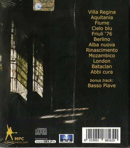 All'Italia - CD Audio di Massimo Priviero - 2