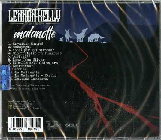 Malanotte - CD Audio di Lennon Kelly - 2