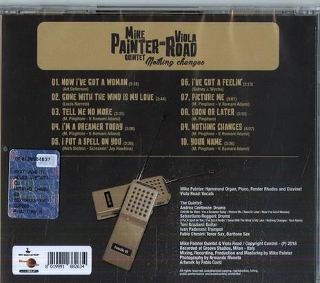 Nothing Changes (feat. Viola Road) - CD Audio di Mike Painter - 2