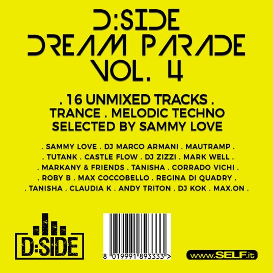 D.Side Dream Parade Vol.4 - CD Audio