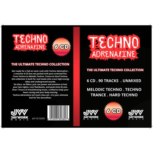 Techno Adrenalin - CD Audio