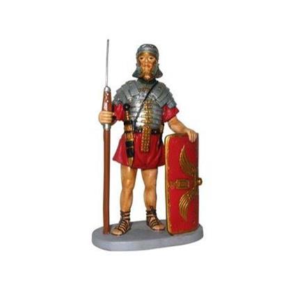 Soldato Romano con Scudo 12cm
