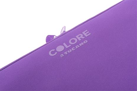 Custodia Tucano Colore Sleeve per PC 13"/14". Viola - 6