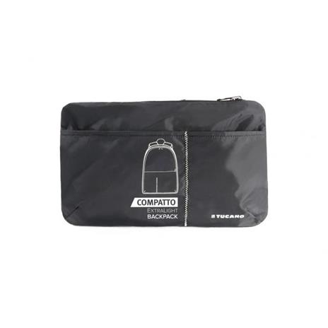 Zaino Tucano Compatto Pack ripiegabile super leggero. Nero - 7