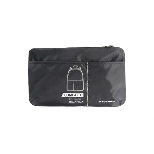 Zaino Tucano Compatto Pack ripiegabile super leggero. Nero - 8