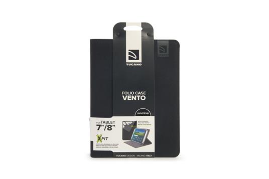 Custodia universale Tucano Vento per tablet da 7" a 8". Nero - 10