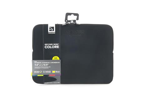 Custodia Tucano Colore Sleeve per PC 11"/12". Nero - 7