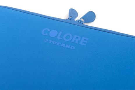 Custodia Tucano Colore Sleeve per PC 11"/12". Blu - 7