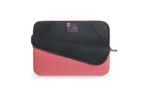 Custodia Tucano Melange Sleeve per PC 11"/12". Rosa-Rosso - 3