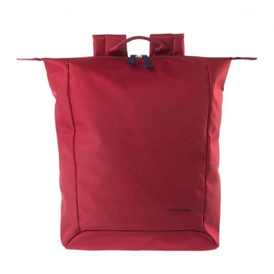 Zaino Tucano Smilzo per laptop 13.3" e 14". Rosso