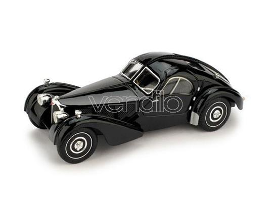 Bm0088-01 Bugatti Atlantic 1938 Nero 1.43 Modellino Brumm