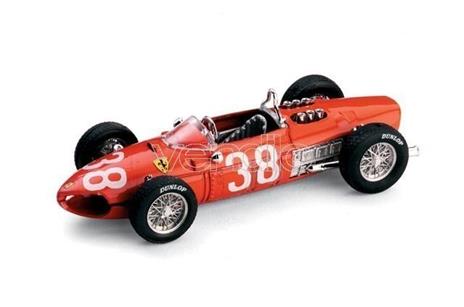 Bm0124 Ferrari 156 P.Hill 1961 N.38 3Rd Monaco Gp World Champion 1.43 Modellino Brumm