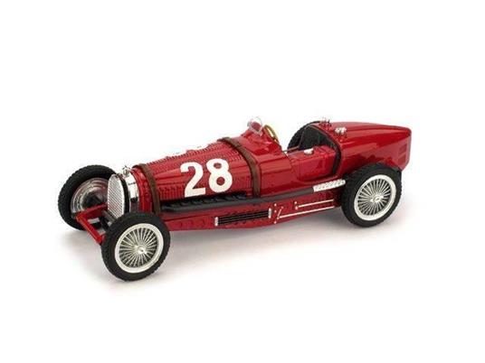 Bm0174 Bugatti Tipo 59 T.Nuvolari 1934 N.28 3Rd Monaco Gp 1.43 Modellino Brumm