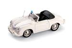 Bm0198D Porsche 356 Cabriolet Polizia Svizzera 1952 1.43 Modellino Brumm