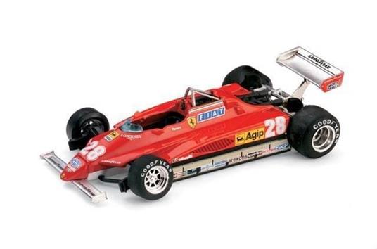 Bm0268 Ferrari 126 C 2 D.Pironi 1982 N.28 Winner San Marino Gp 1.43 Modellino Brumm - 2