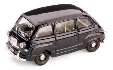 Bm0309 Fiat 600 Multipla Carabinieri 1956 1.43 Modellino Brumm - 2