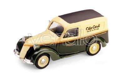 Bm0311 Fiat 1100 e Olio Carli 1946 1.43 Modellino Brumm - 2