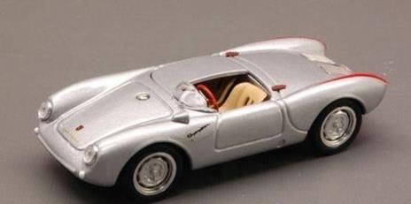 Bm0232-02 Porsche 550A Rs Spyder Stradale Monoposto 1954 Argento 1.43 Modellino Brumm - 2