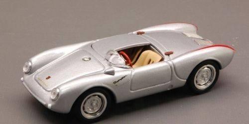 Bm0232-02 Porsche 550A Rs Spyder Stradale Monoposto 1954 Argento 1.43 Modellino Brumm