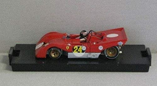 Bm0258Ch Ferrari 312 Pb N.24 1000 Km B.Aires 1971 I.Giunti (Fatal Accident) 1.43 Modellino Brumm - 3