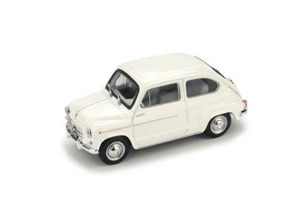 Fiat 600D Berlina 1960 Bianco 1:43 Model BM0316-12