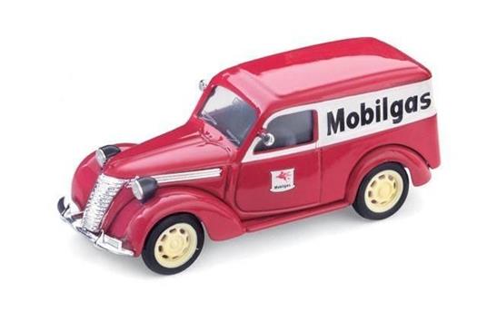 R344 Fiat 1100E Furgone Mobilgas 56 1:43 Modellino Brumm