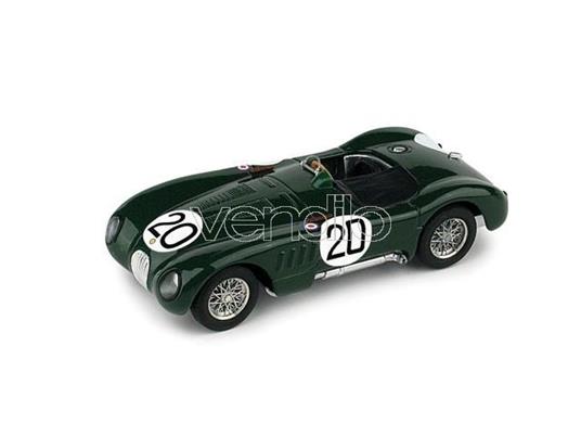 R356 Jaguar Typ C Winner Lm 1951 1:43 Modellino Brumm