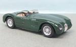 R360-01 Jaguar Typ C Stradale 53 Green 1:43 Modellino Brumm