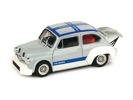 Bm0370-02 Fiat Abarth 1000 1970 Presentazione Ufficiale Gr.2/70 Blu 1.43 Modellino Brumm - 2