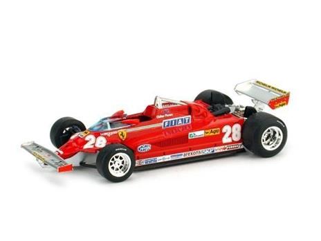 Bm0391 Ferrari 126 Ck D.Pironi 81 1.43 Modellino Brumm - 2