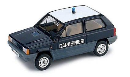 Bm0394 Fiat Panda 45 1980 Carabinieri 1.43 Modellino Brumm