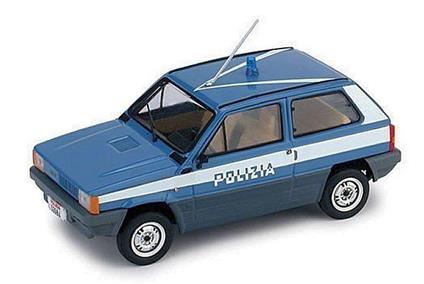 Bm0395 Fiat Panda 45 1980 Polizia 1.43 Modellino Brumm