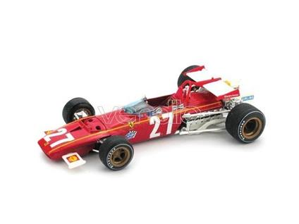 Bm0444 Ferrari 312 B J.Ickx 1970 N.27 8Th Belgium Gp 1.43 Modellino Brumm